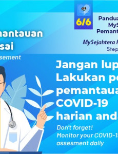 Panduan Penggunaan MySejahtera untuk Pemantauan di Rumah (6)